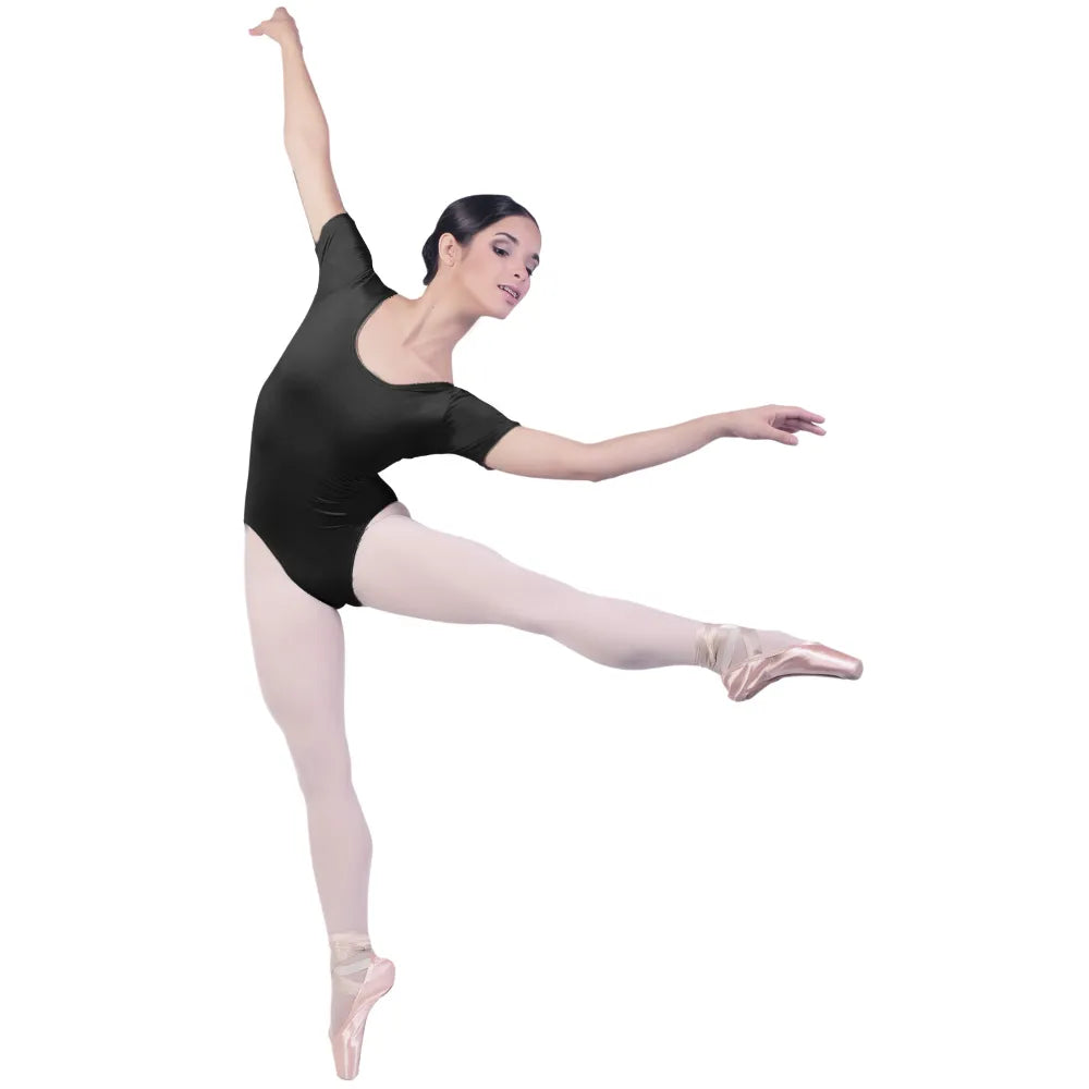 Body danza mezze maniche DARLETT B1022